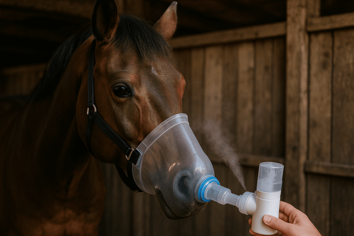 Aerosoltherapie bij paarden: wat is het en wat heb je eraan?