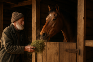 Mijn paard heeft gebitsproblemen, helpt hooi stomen daarbij?