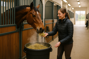 Hoe lang blijft gestoomd hooi goed?