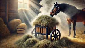 Waarom gestoomd hooi een must is voor gezonde paarden