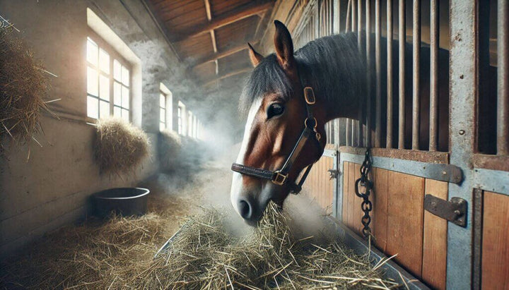 Waarom hoesten paarden en wat kun je eraan doen?